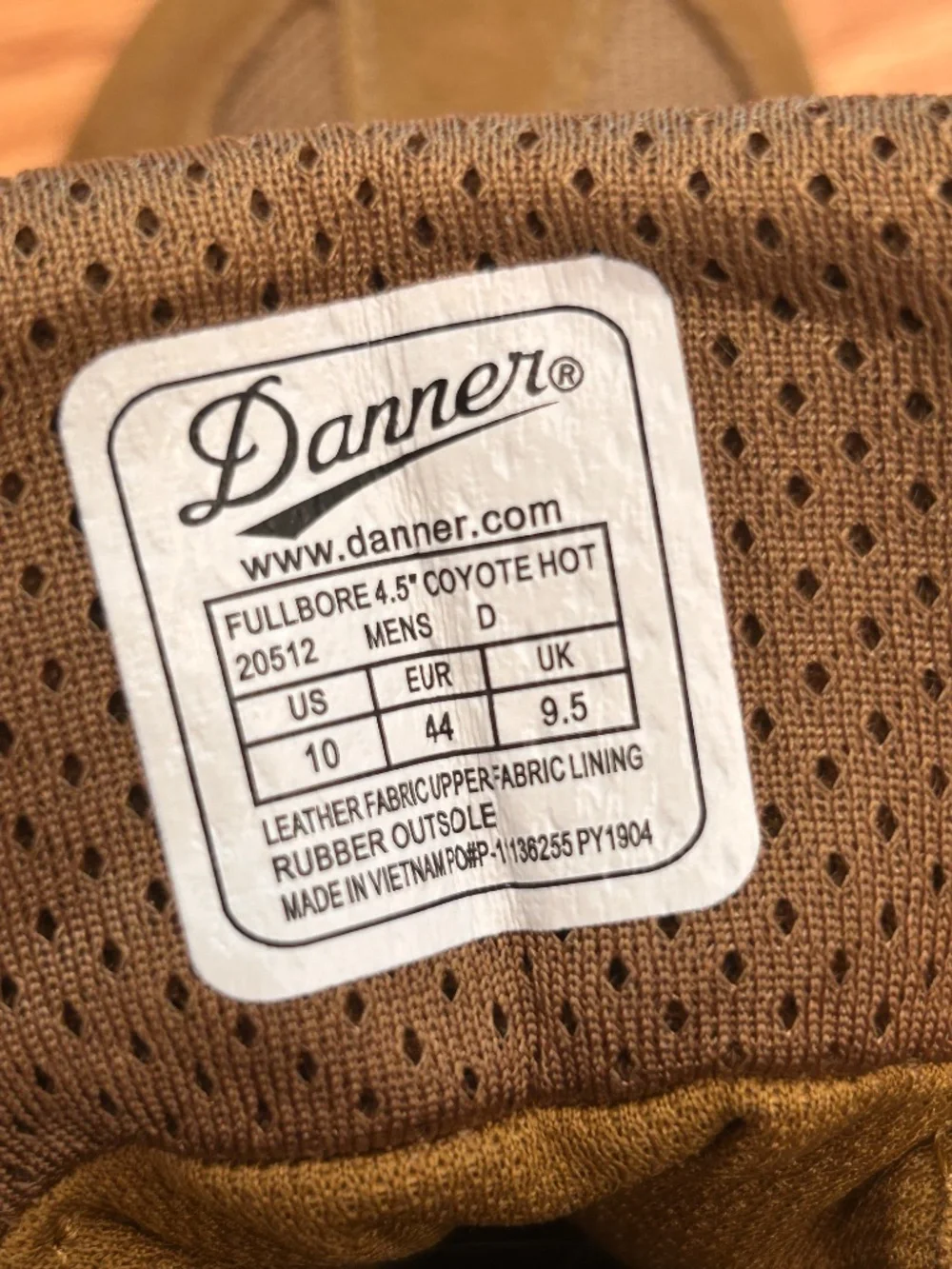 Danner Fullbore Men's 4.5
